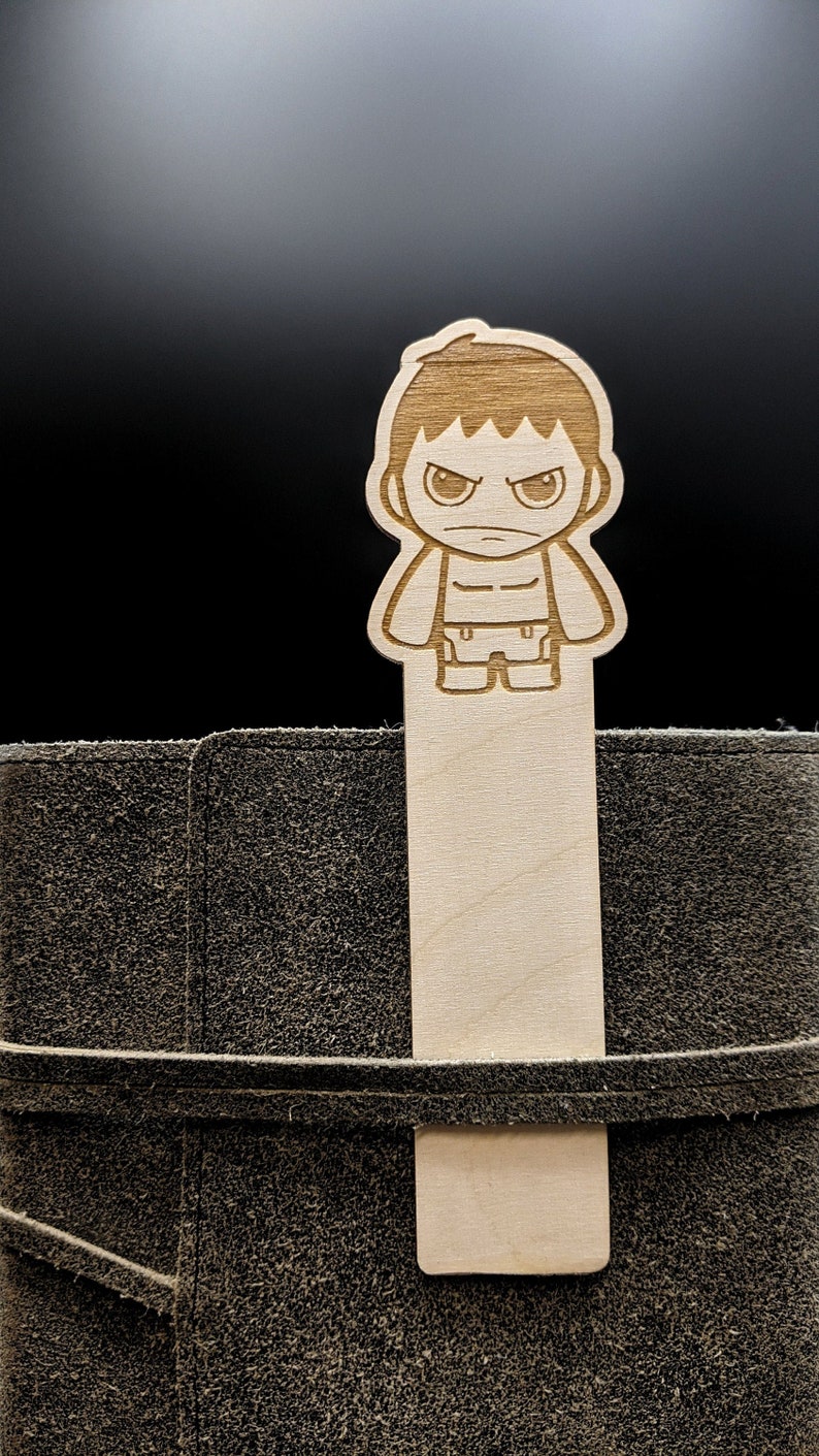Wooden Thor Kid Avengers Bookmark Personalized Marvel Etsy