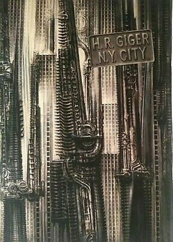 GIGERS New York Book HR Giger New York ALIEN - Etsy