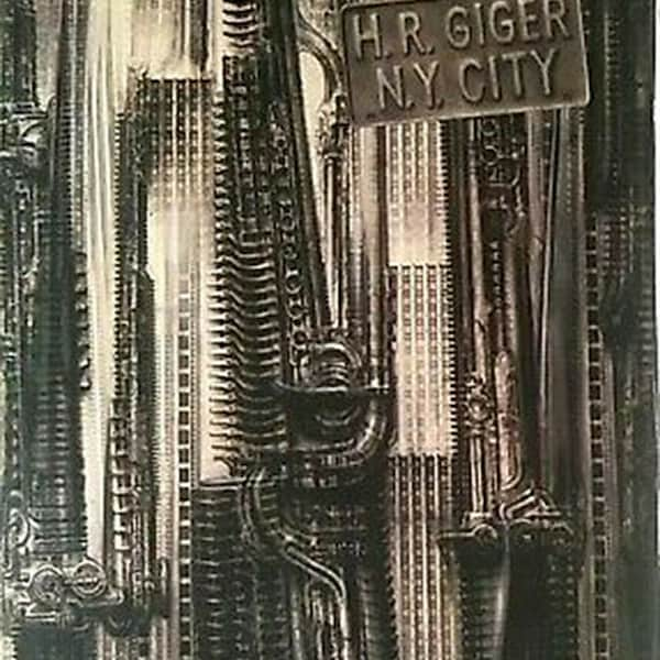 GIGERS New York book - HR Giger New York ALIEN