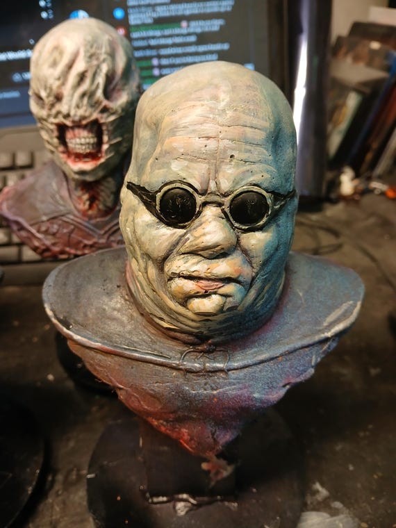 ●MC HELLRAISE Mezco Toyz Hellraiser III Hell On Earth Pinhead 1/12th