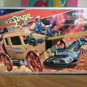 Bravestarr Stratocoach Mattel 1986 - Mattel -