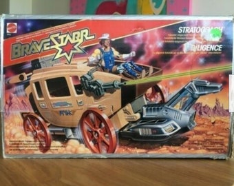 Bravestarr Stratocoach Mattel 1986 - Mattel -