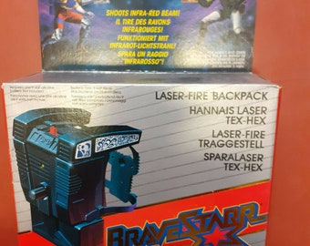 BRAVESTARR - Laser Fire backpack- Factory Sealed