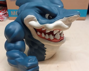 VINTAGE - Street Sharks RIPSTER hand puppet