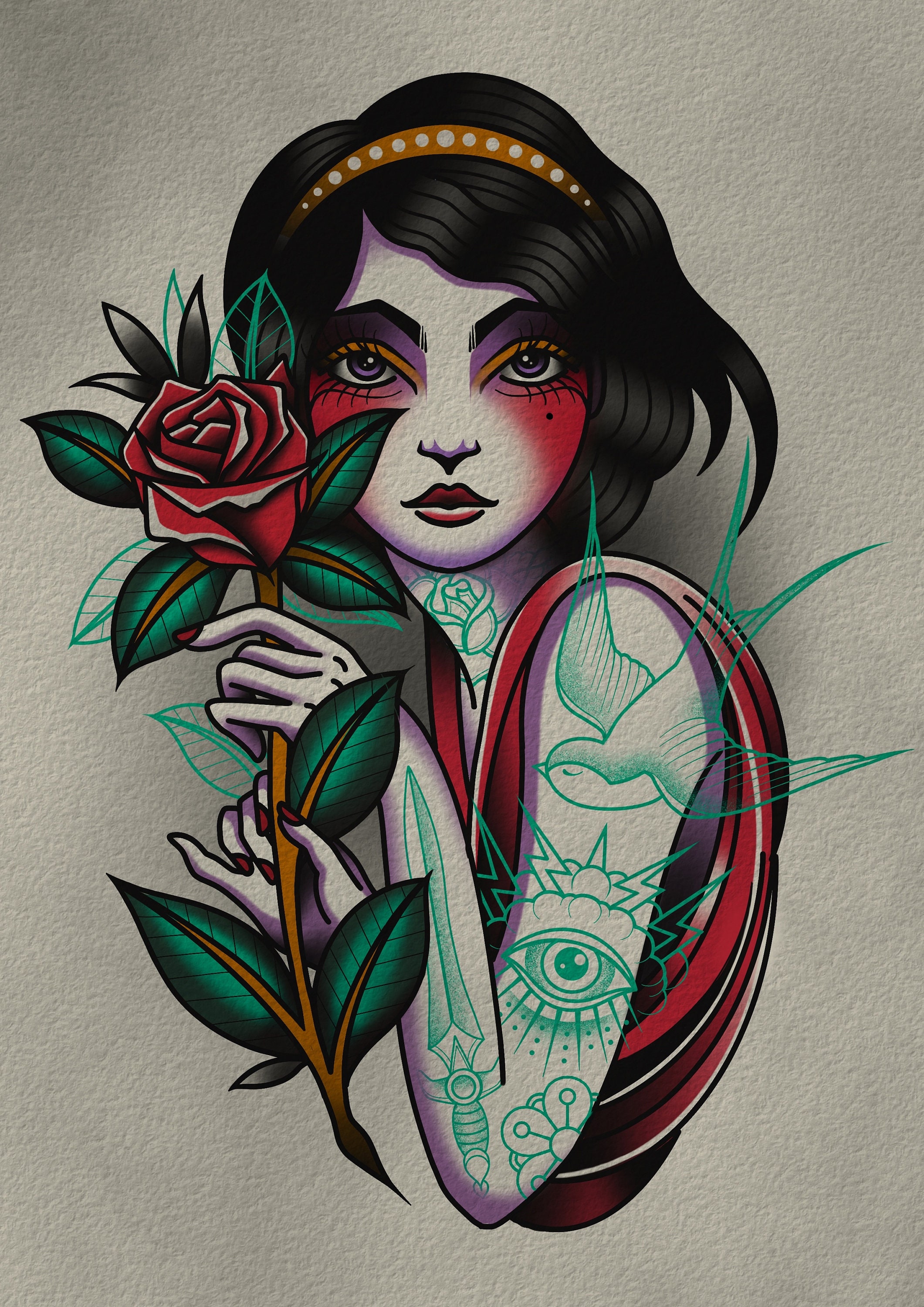 TwoShirtzTattoo - Etsy