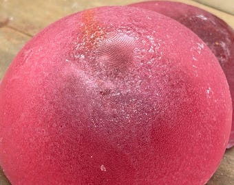 Hidden Gem Collection | Tourmaline Watermelon Crystal Candy with Homemade Strawberry Jam Center | Handmade Kohakutou | Premium Filled Crysta