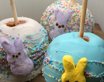 Gourmet Easter Caramel Chocolate Apples