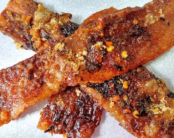 Gourmet Man Candy, Candied Bacon, Spicey Bacon, Spicey candy bacon, Father's Day Gift, Men's gift