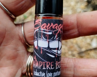 Savage : Vampire Blood, Deadly Attraction Oil, Conjure oil, Pheromonal oils, attraction, passion, love potion