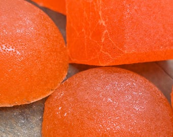 Peach Moonstone Crystal Candy | Peach Flavor | Handmade Kohakutou | Crunchy ASMR Candy | Japanese Crystal Candy