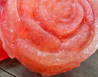 Sunrise Rose Quartz | Strawberry Banana Crystal Candy