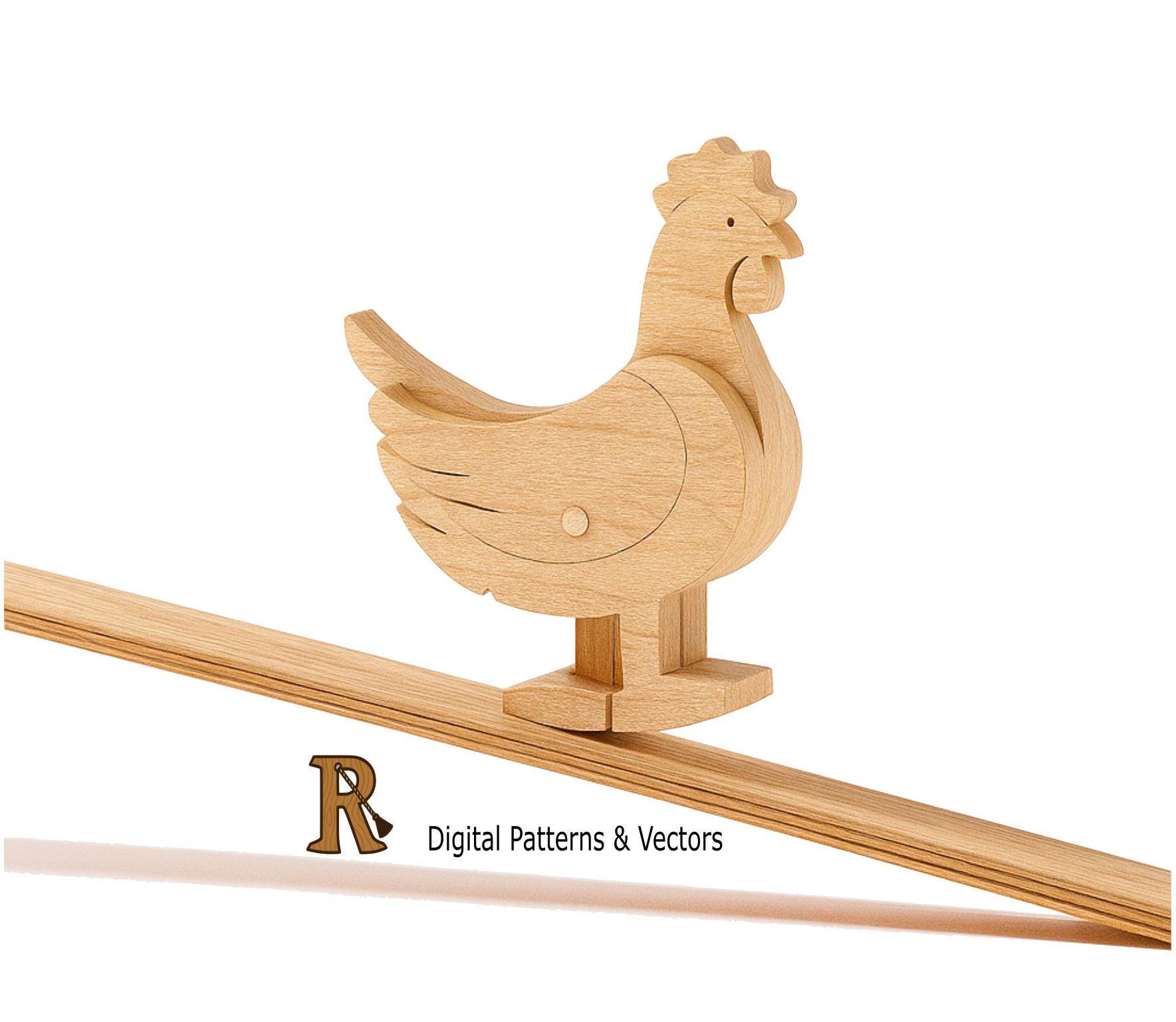 Jouet De Poulet à Remonter - Maman Poule + 3 Poussins - Mécanique - ABS 7,8 Cm - Pas De Piles - Pâques, Anniversaire - Pour Enfants