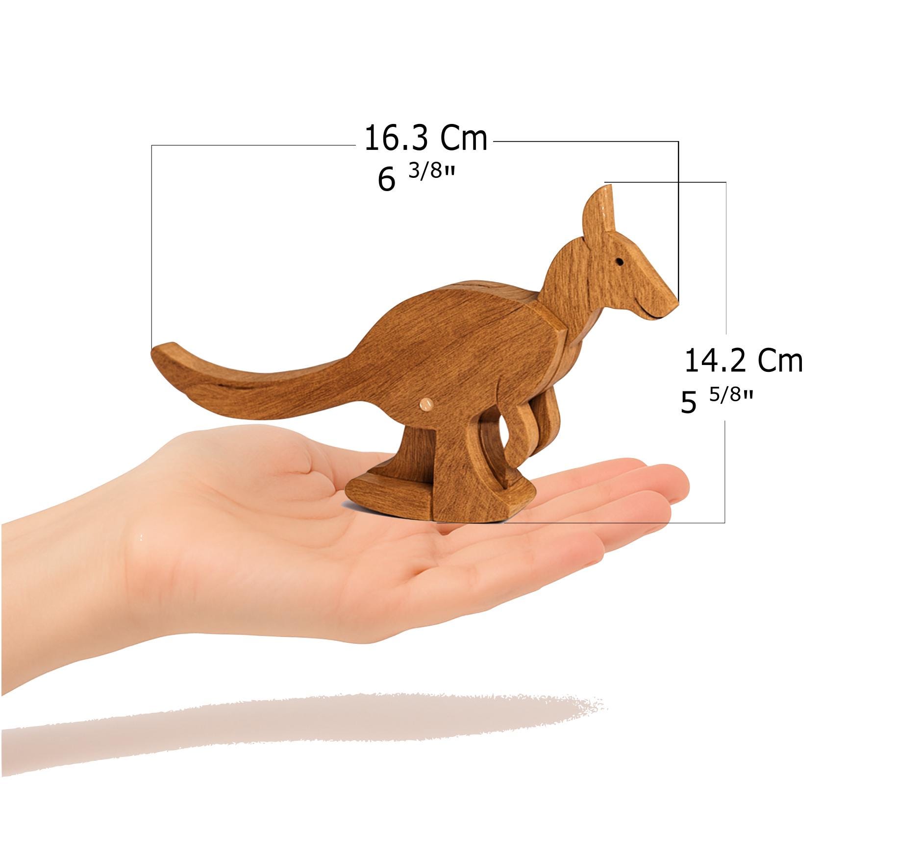 Kangaroo Wooden Ramp Toy Vectors and Pdf Patterns - Etsy