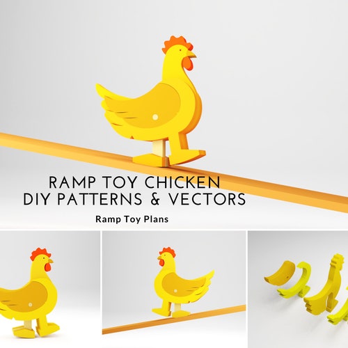 Pdf Ramp Toy Pattern Kangaroo Wooden Ramp Toy Vectors and Pdf Patterns - Etsy