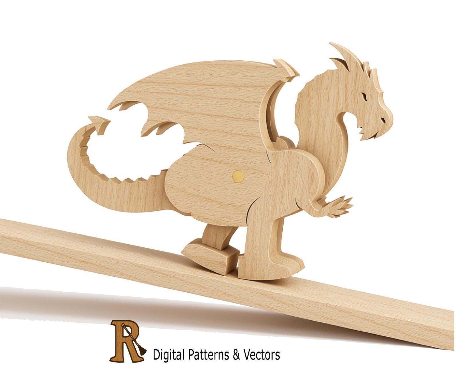 Wooden dragon - Etsy 日本