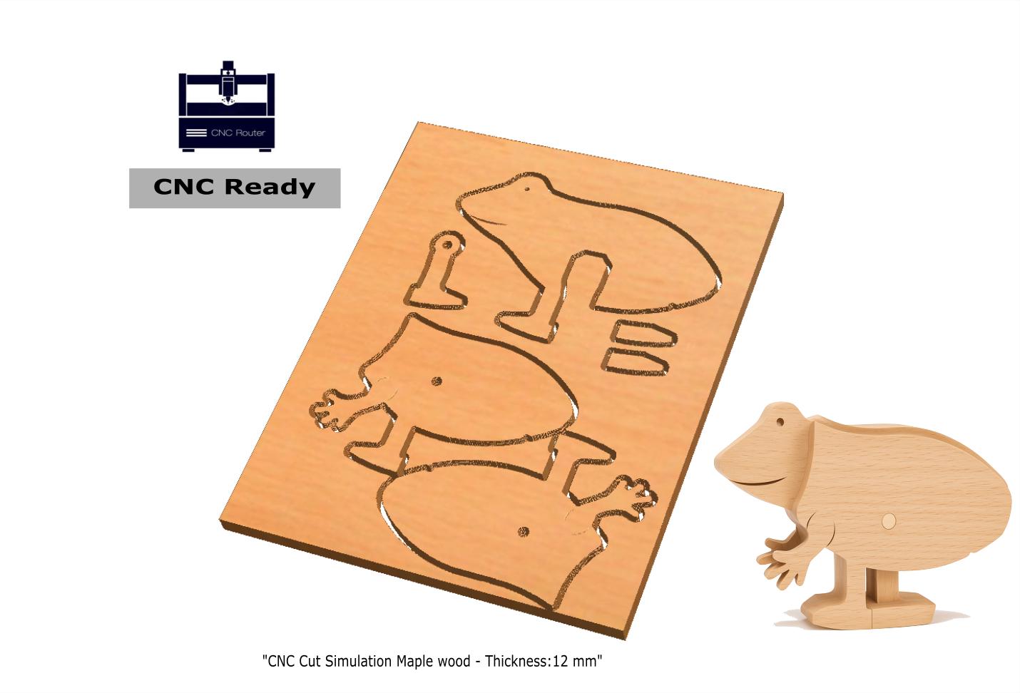 DIY Frog Ramp Walker Toy Patterns and Vectors - Etsy