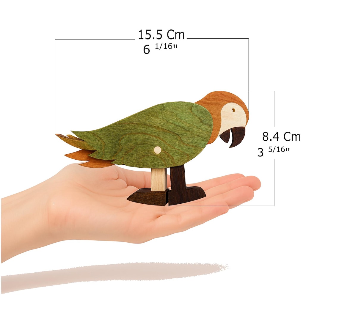 Ramp Walker Toy Patterns , Parrot Ramp Toy, Pdf Patterns for Scroll Saw ...