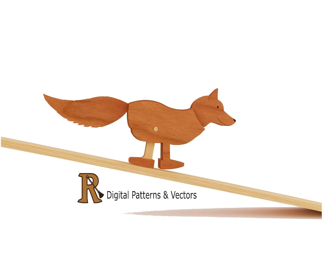 Ramp Walker Fox Toy - Etsy