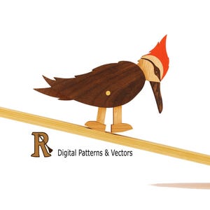 Hölzerne Rampe Spielzeug Muster, Specht Spielzeug Pläne, Laubsäge Spielzeug Muster, Holzspielzeug Vektoren, DIY Spielzeug Muster