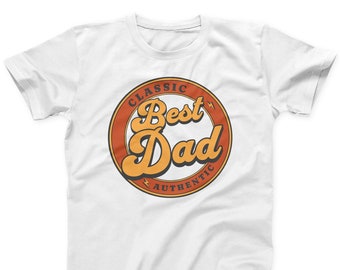 Best Dad T-shirt | Retro Fathers Day Shirt | Vintage Dads Tee | Father's day Gift Idea | Also in Plus Sizes