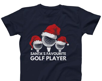 Santa's Favorite Golfer T-shirt: Christmas Golf Gift