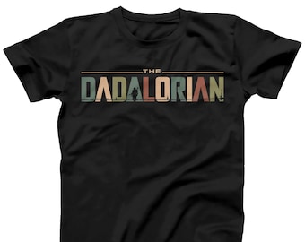 Dadalorian T-Shirt: Star Wars Inspired Father's Day Tee