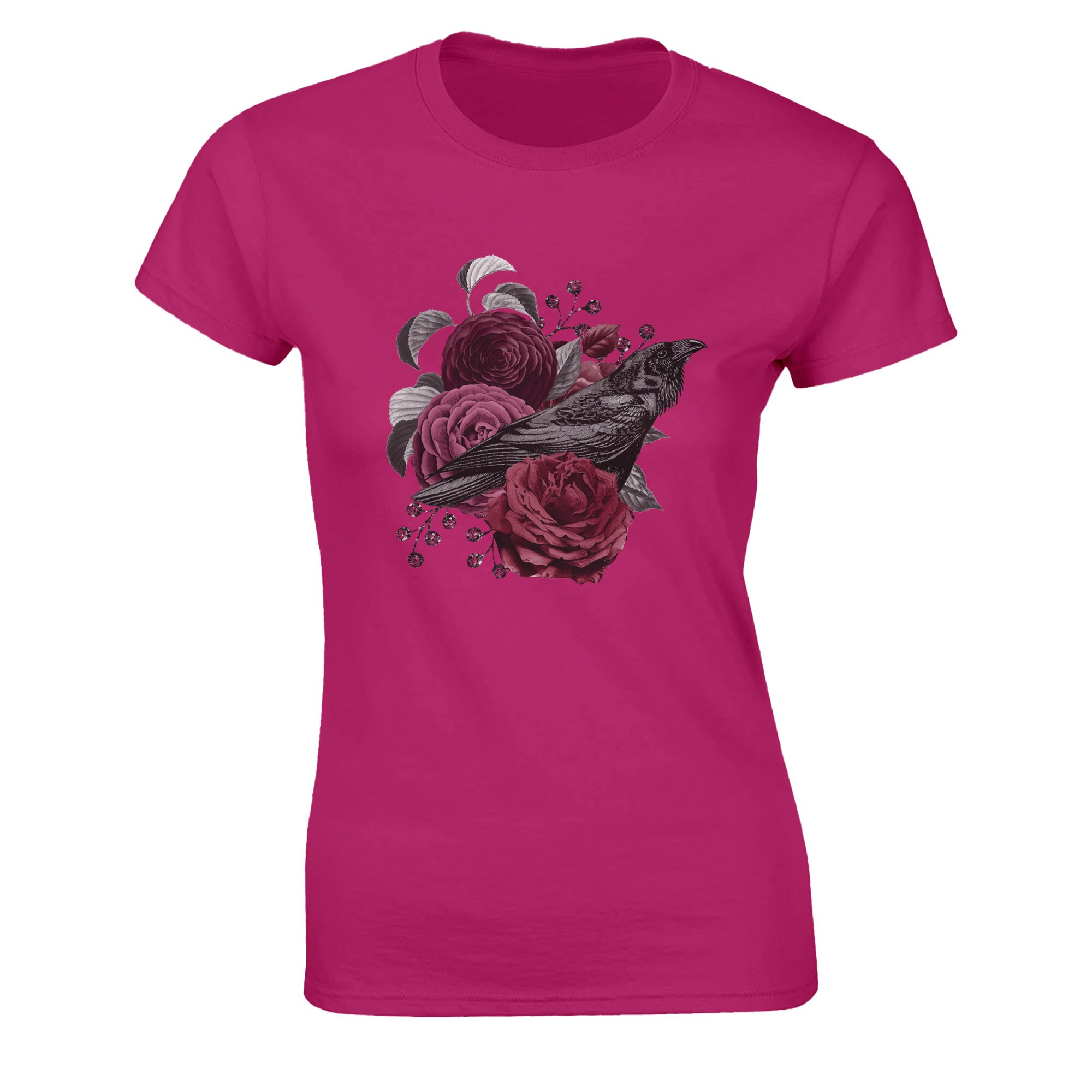 【DIMANCHE】ROSE NECKLACE T-SHIRT ROSE NECKLACE T-SHIRT (WHITE)