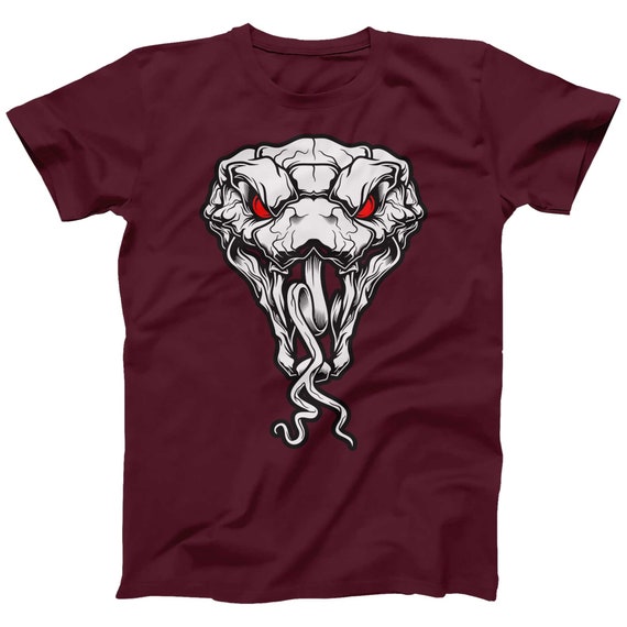 Viper Graphic Tee: Men's Snake Head T-shirt - Etsy