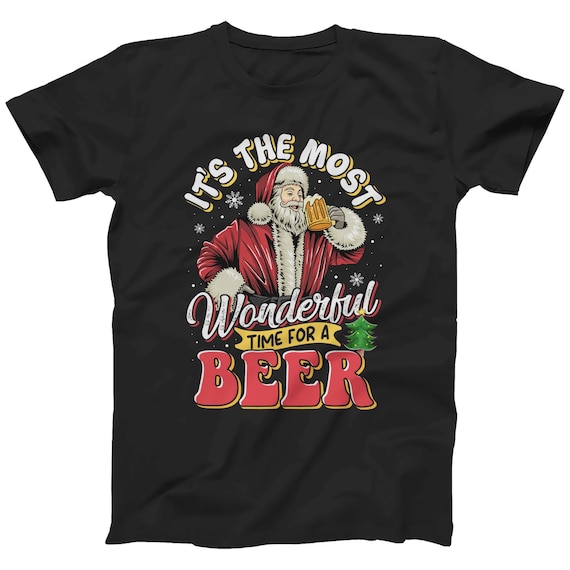 Christmas Shirts Men It's The Most Wonderful Time For A Beer Christmas Shirts Men It's The Most Wonderful Time For A Beer