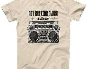 Retro Boombox T-Shirt: Funny Music Lover Gift