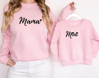 Mama and Mini Matching Sweatshirt Set | Mother's Day Gift