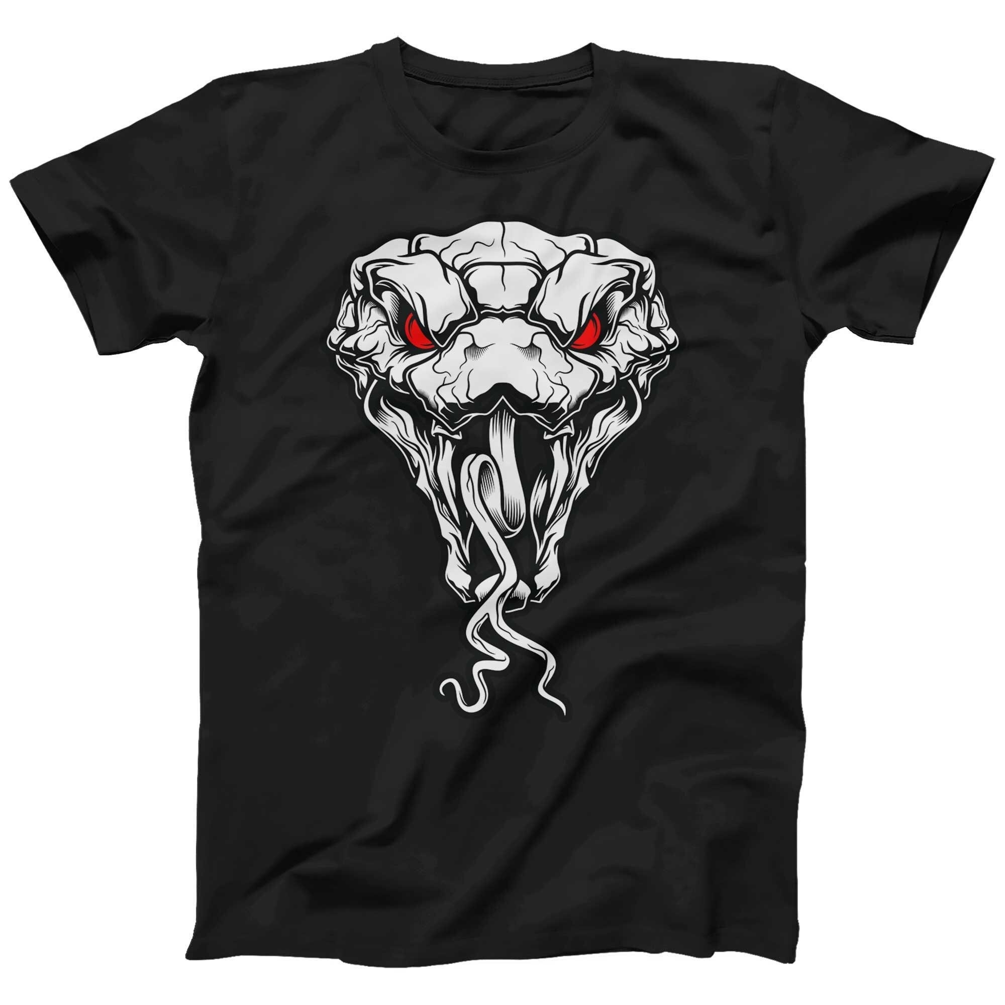 Viper Graphic Tee: Men's Snake Head T-shirt - Etsy