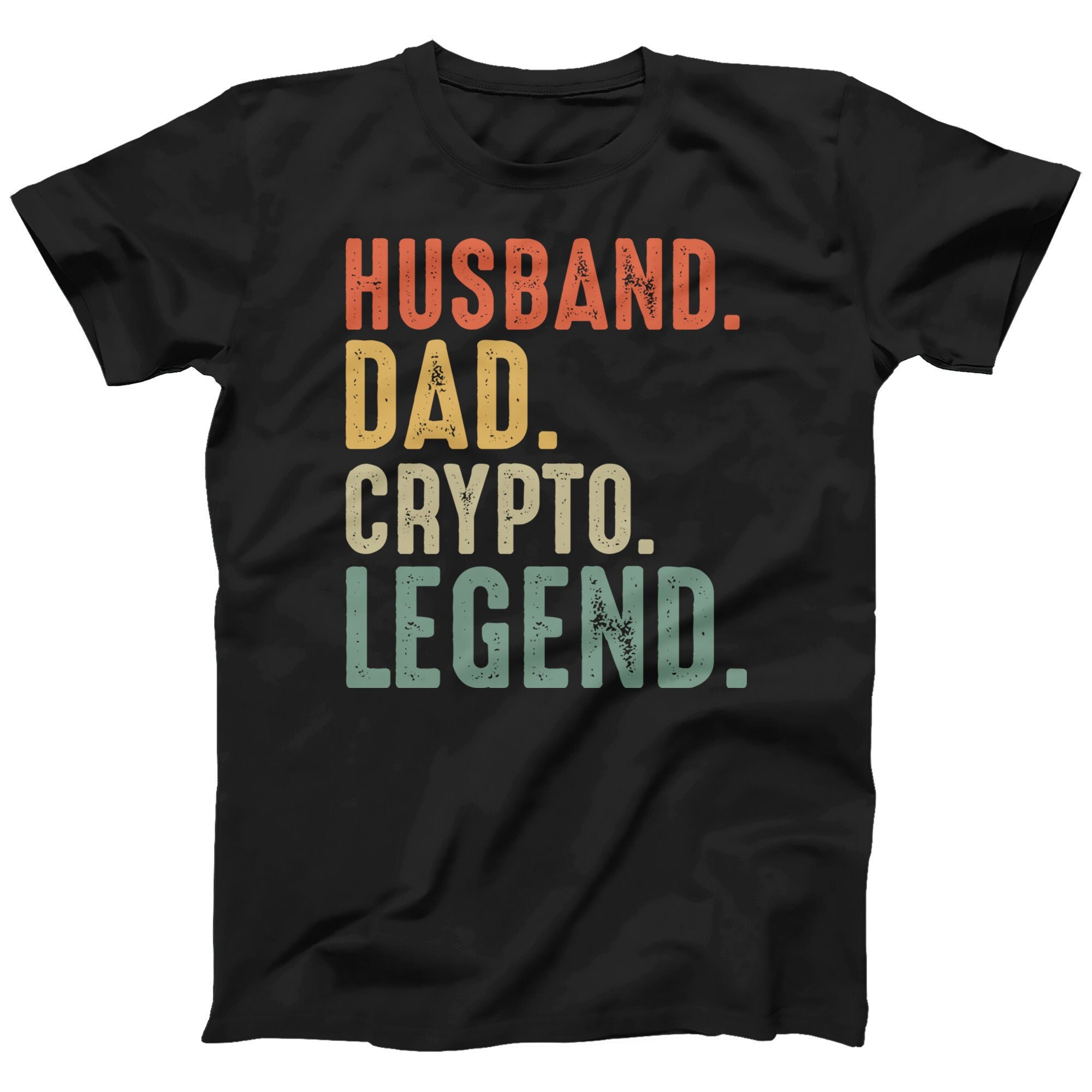 Bitcoin Crypto Legend T-shirt: Husband Dad Gift - Etsy