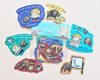 You Sleep. Now. - Sticker Set