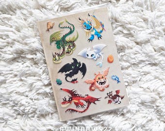 We, my friends, have dragons! - Sticker Sheet