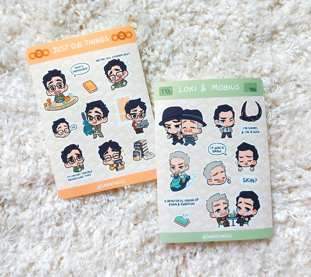 Loki Season 2 Sticker Sheets - Etsy