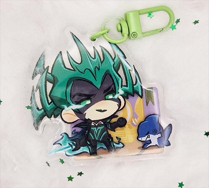 Jeff and Friends! [part 2] - Acrylic Keychains (rivals) - Etsy