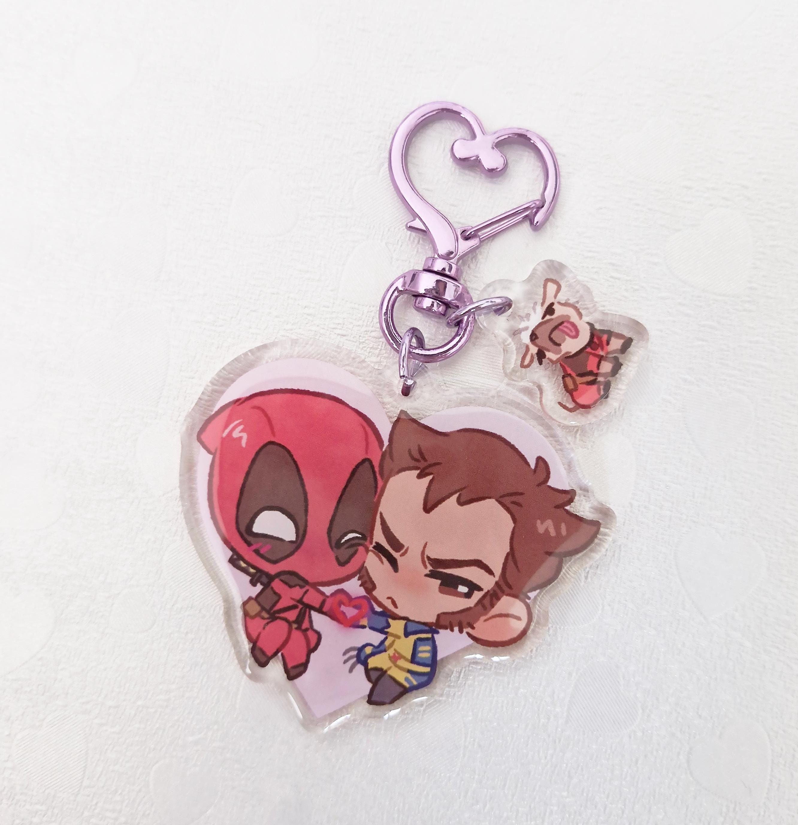 M Arvel 2 Pezzi Collana Per Coppia Migliori Amici Deadpool E Wolverine Splice Movie Merchandise Birthday Fan Gifts P 38568482