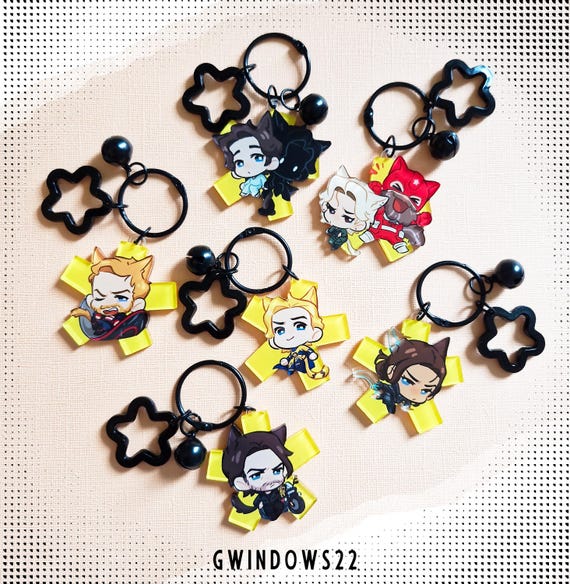 Thunderbolt Kitties! - Acrylic Keychains