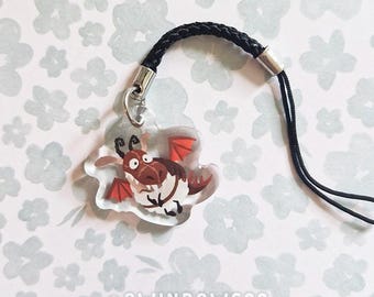 Armored Sheep - Tiny Phone Charm