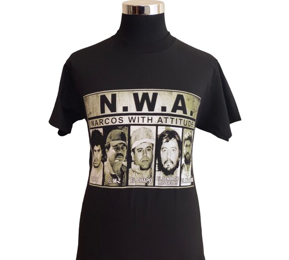 NWA Narcos With Attitude T Shirt | Etsy
