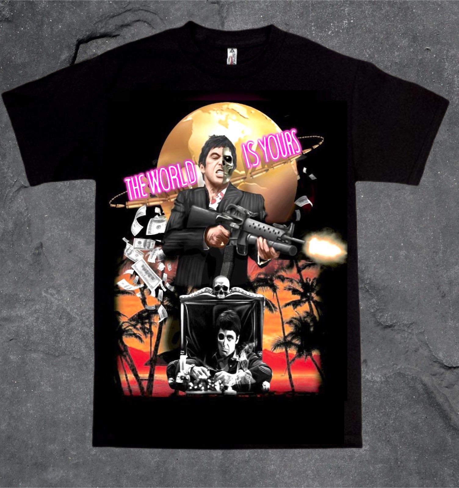 is Yours Unisex T Shirt Scarface | Etsy 