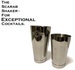 Professional, Stainless Steel, Boston Style Cocktail Shakers, 2 piece set, 18oz & 28oz 