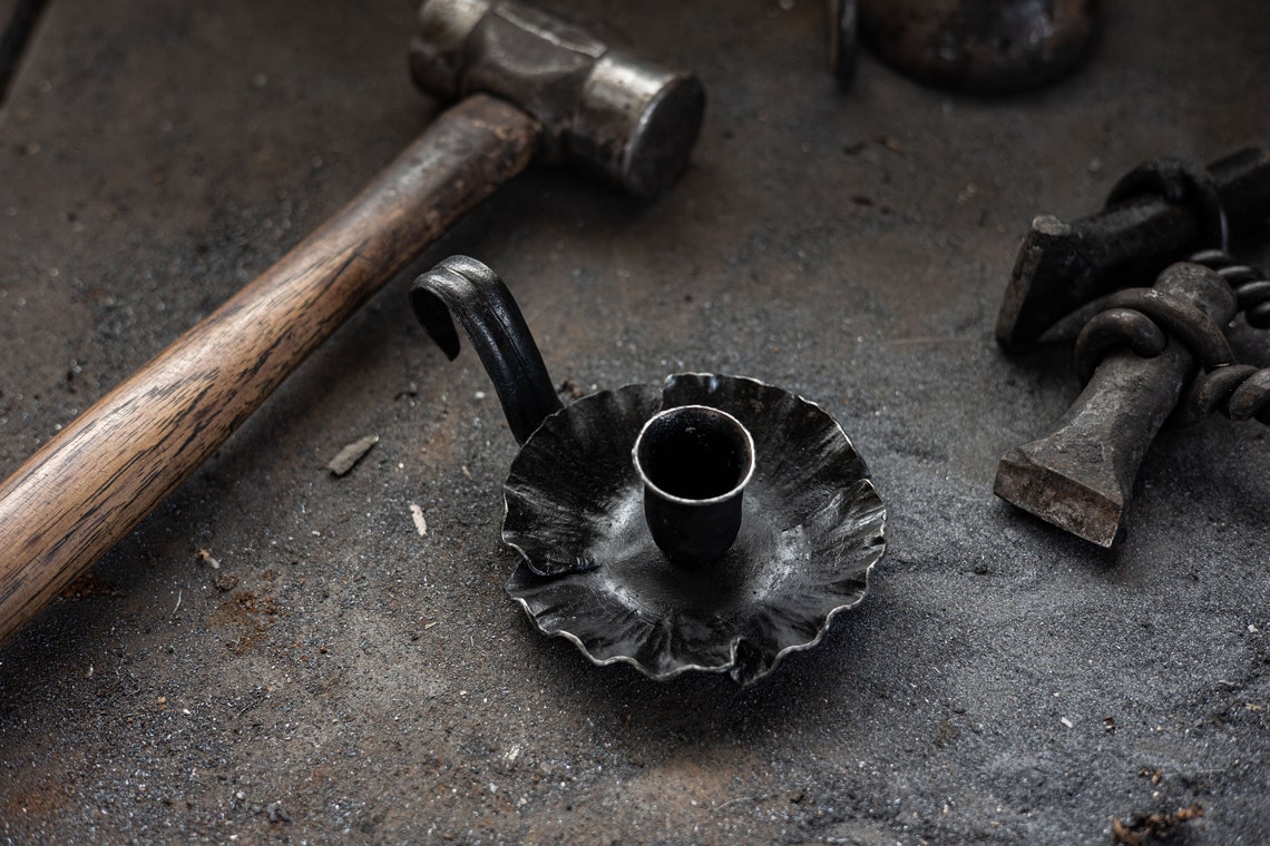 Hand Flower Finger Loop Candle Holder Etsy