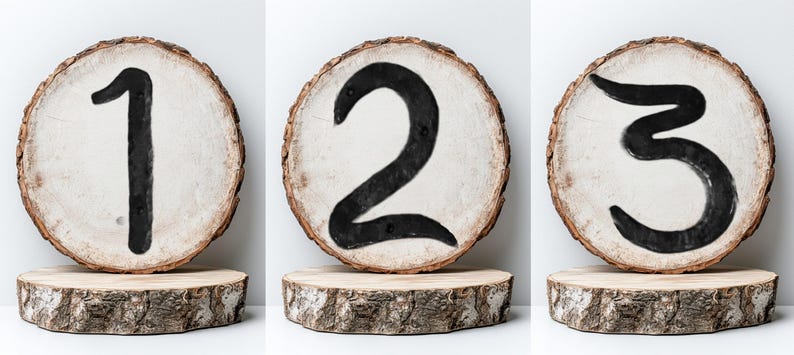 Rustic Hand Forged Address Numbers - Etsy