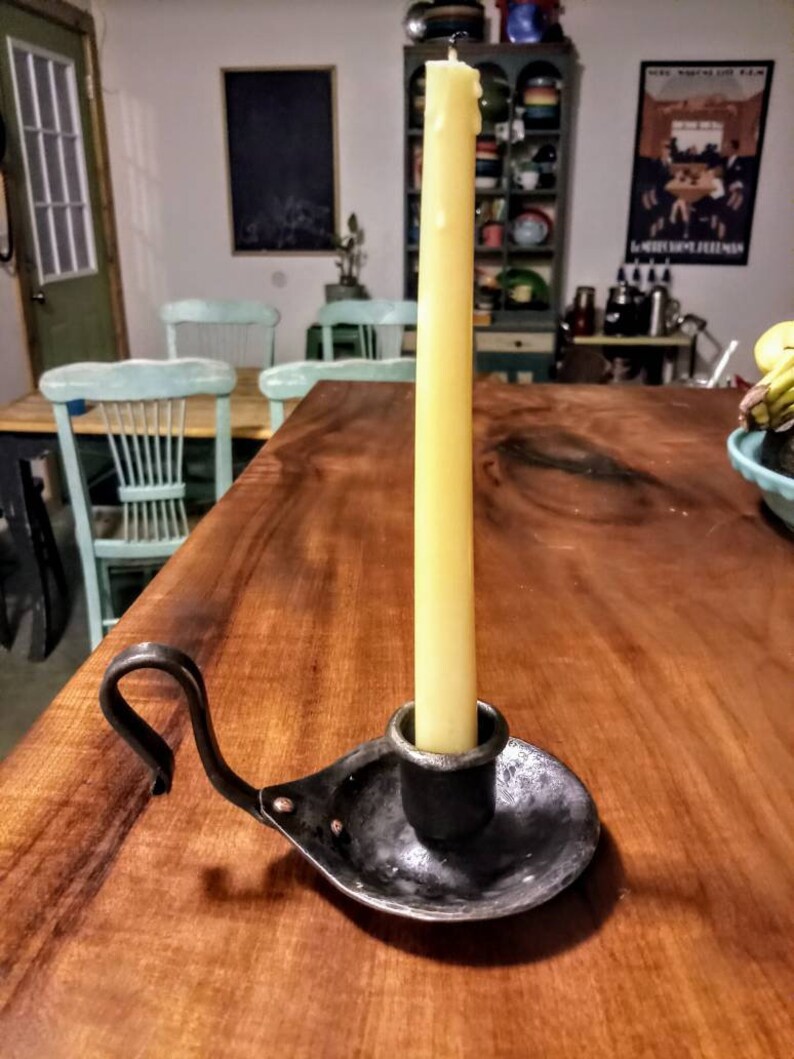 Hand Rustic Finger Loop Candle Holder Etsy