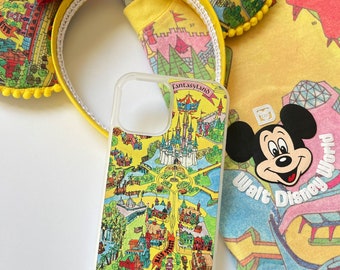 Wdw map phone case