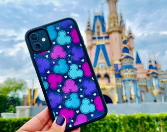 Neon mouse phone case