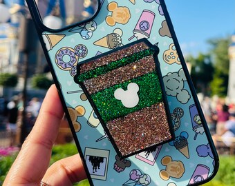 Park favorites phone case (teal green background)