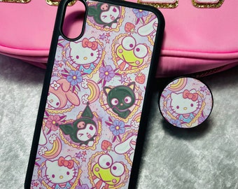 Hello kitty phone case (phone grip sold separately)